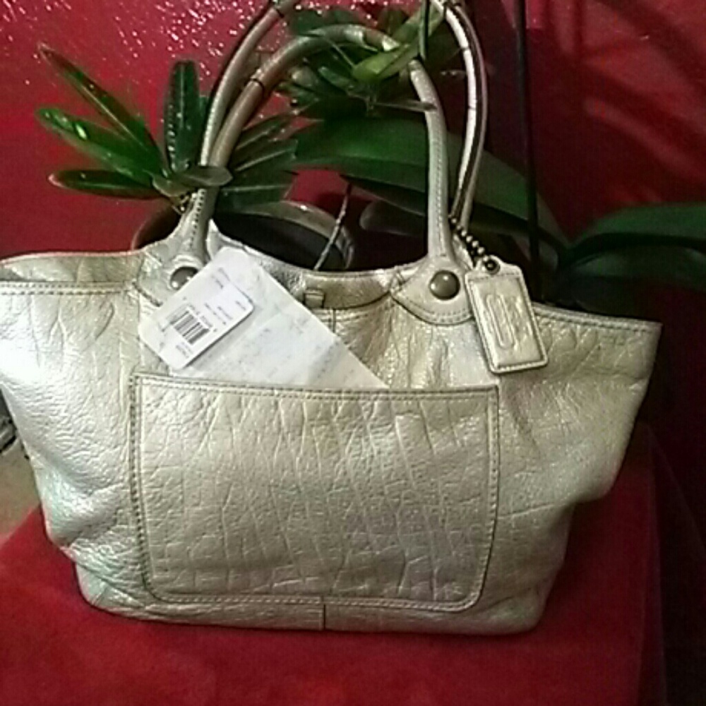 Authentic Vintage Coach Hobo - Picture 6 of 8
